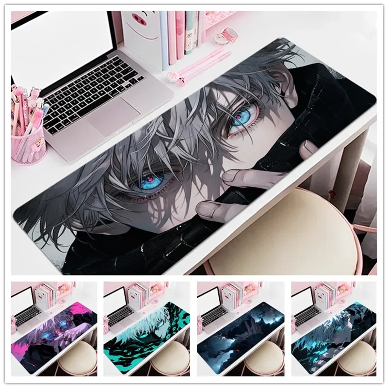 Cartoon Anime Mouse Pad Gomma antiscivolo Home Office Tastiera per computer Deskpad Tappetino per mouse grande per giocatori Accessori da gioco lavabili