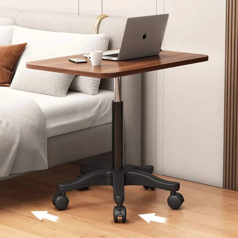 Computer Office Desks Mobile Table Laptop Standing Upright Lifting Wheels Lazy Person Bedside Table Bureau Gaming