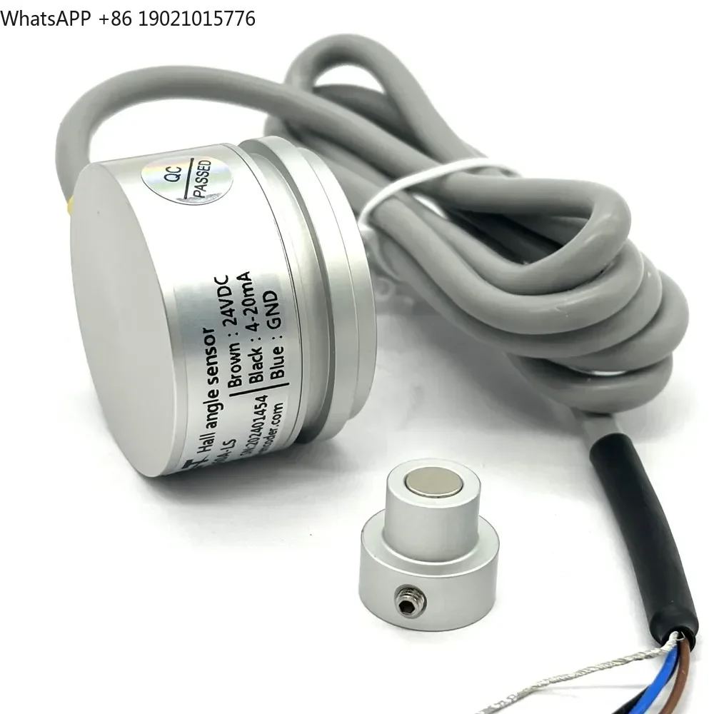 Angle Sensor 24v Power Supply 90/180/270/360 Degree 4-20mAh/SSI/SPI/0-5V/1-5V Output M136-C360A-LS