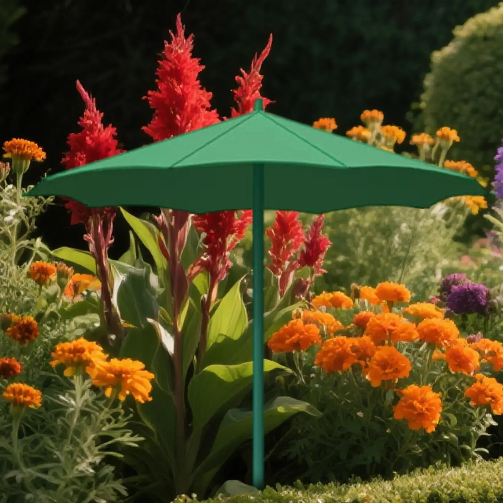 1pcs Plant Umbrella for Potted plants Seedlings sunshade umbrella UV-protective garden Plant Shades for Vegetables Seedlings