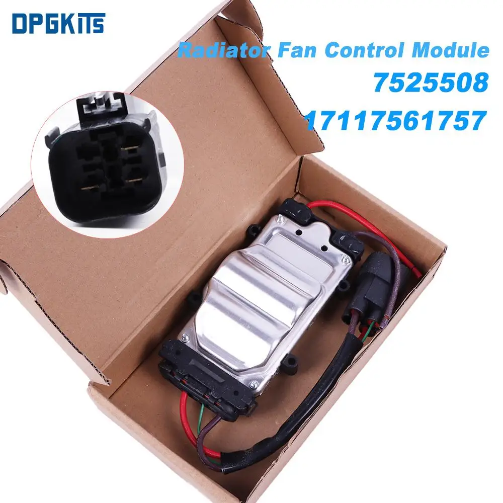Radiator Fan Control Module 1137328080 69226701 17427525508 7525508 For BMW 3 Series E46 316Ci 318i 320i 323Ci 328i 330Ci 325i