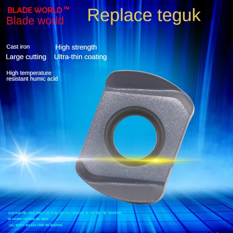 Fast forward CNC milling cutter blade rough machining BLMP0904R/BLMP0603R