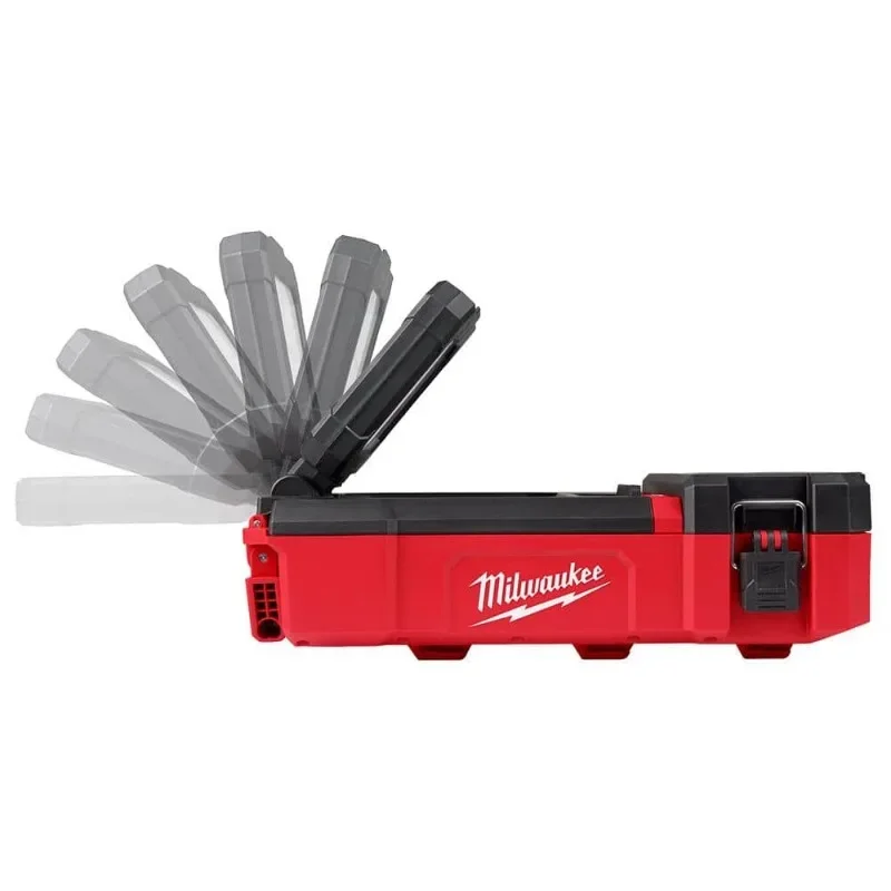 Milwaukee M12 POAL/2356 M12 PACKOUT stackable Continuous Lighting Flood Light w/ USB Charging 1400LM Tool Accessories