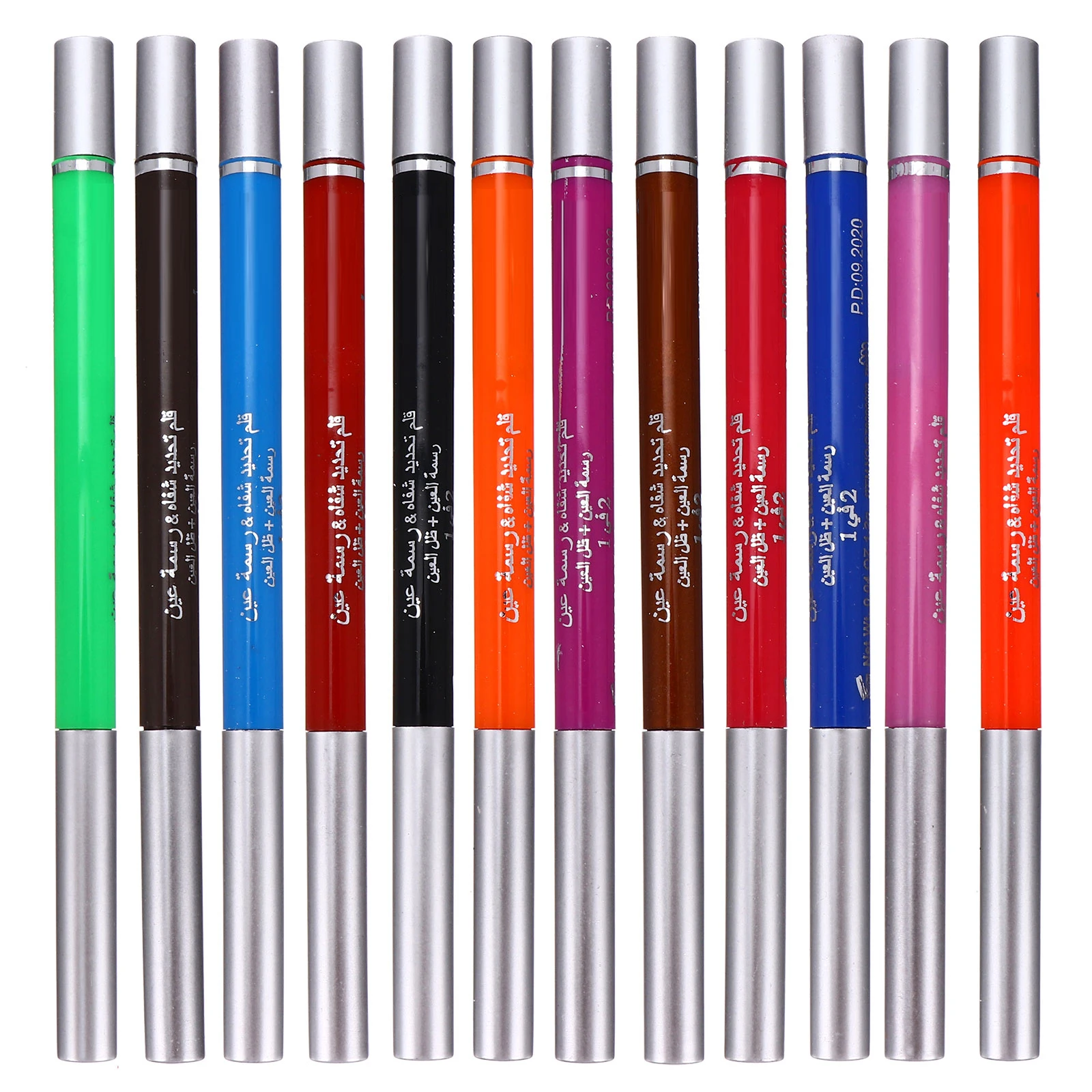 

12 pcs Pencils Eyeshadow Set Eyeliner Auto-Rotating Eyeliners Set Auto Rotating Waterproof Long Lasting Eyeshadow Makeup Kit