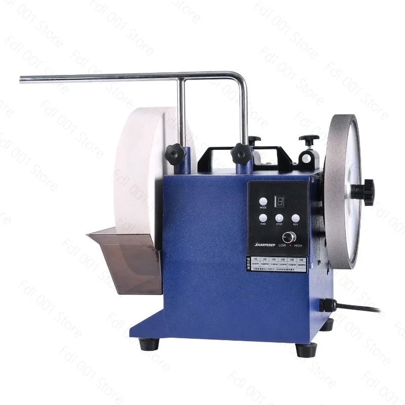 Electric Knife Grinder Double Wheel Water Cooled for Commercial Scissors Vegetable Knife Small Household Kitchen Tool
