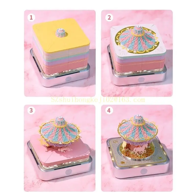 

2025 3D Paper Sculpture Calendar,Tearable Desk Calendar Note Pad Tabletop Ornament, Tearable Notepads Timepiece best sale