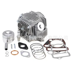 52.4 Cylinder Cover Piston Ring Gasket Spark Plug Fit 4 Stroke Taotao 110cc Scooter Motorcycle