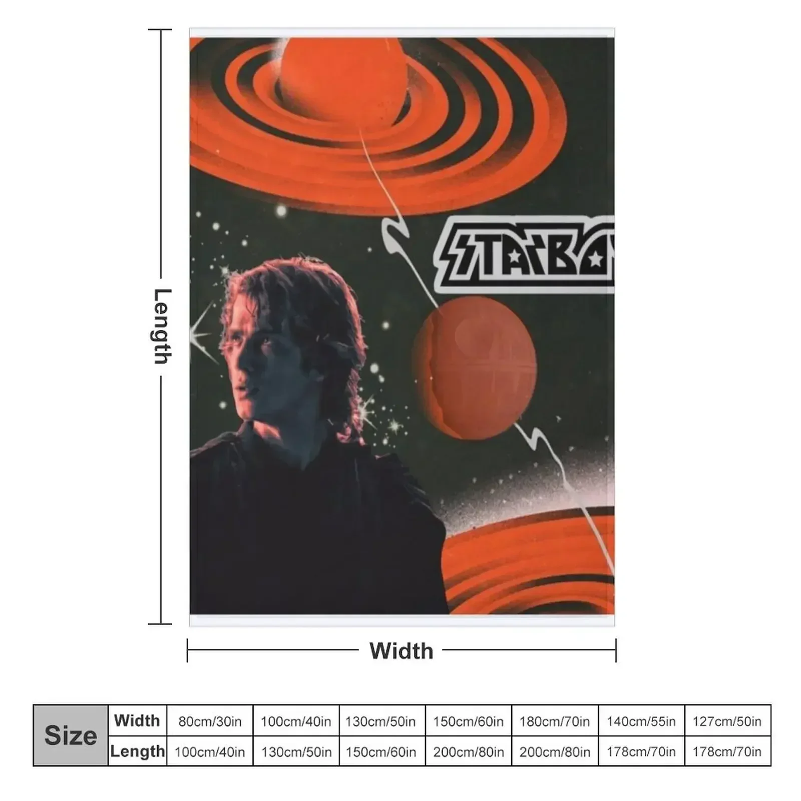 Starboy Hayden Christensen Throw Blanket for sofa Loose Decorative Throw warm winter Thermal Blankets