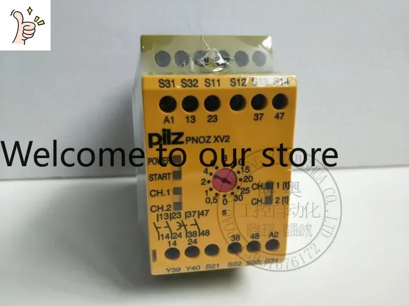 

2026.4 Original PILZ Pilz PNOZ XV2 Safety Relay PNOZXV2 774500 774502