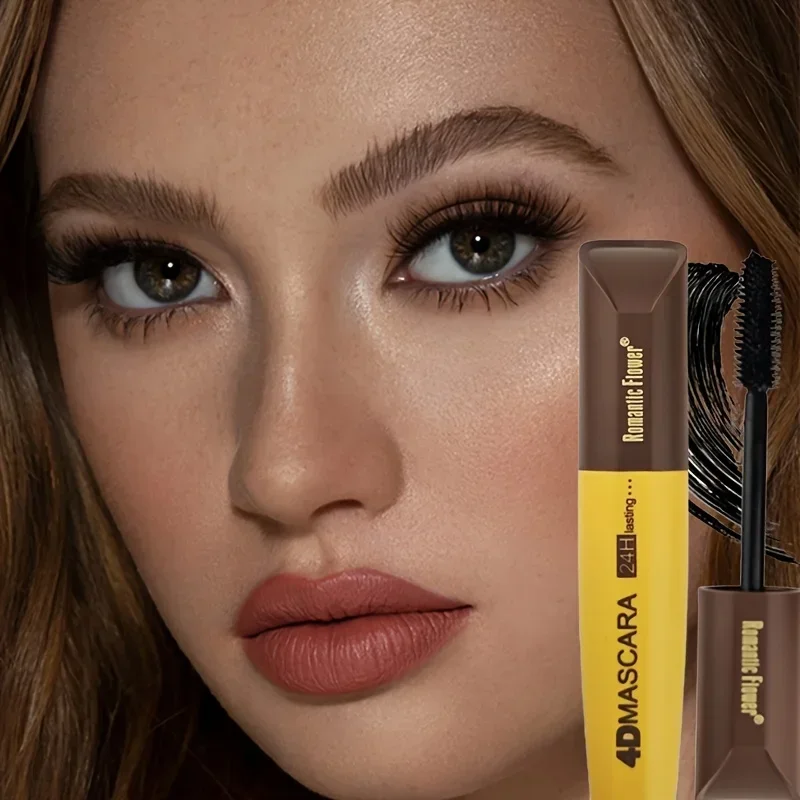 2PCS mascara's, verdikking, verlenging, krullen en volumegevende wimpers, langdurige, waterdichte, vergrendelende make-up, verlengend