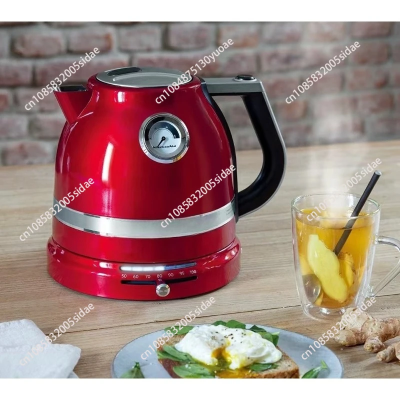 

Retro electric kettle double wall anti-scalding intelligent temperature control home