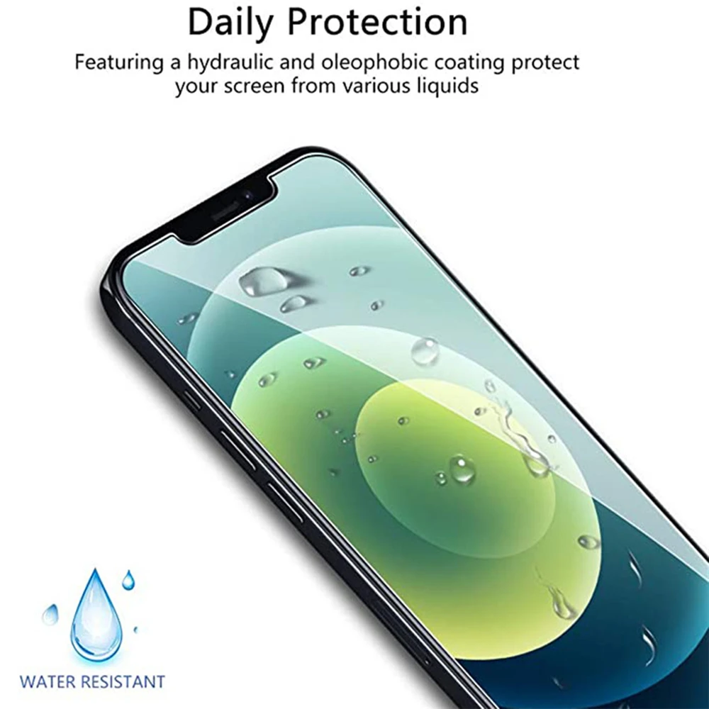 3Pcs Tempered Glass For iPhone 11 12 13 Pro Max 12 13 Mini Screen Protector For iPhone X XR XS Max Glass Film