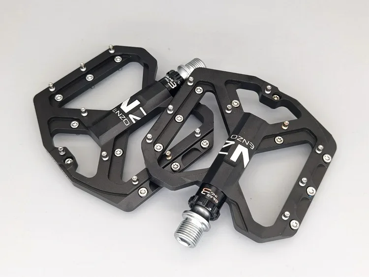 Neue Mountainbike Pedale MTB Pedal Aluminium Fahrrad Breite Plattform Flache Pedale 9/16 "Versiegelt Lager Fahrrad Pedale