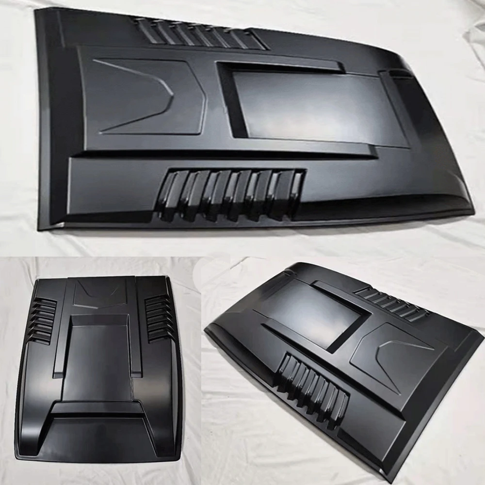 For D-max 2015-2019 Front Bonnet Hood Scoop Cover For Nissan Navara 2015-2020 D23 NP300 Frontier Protector Pickup Car Accessori