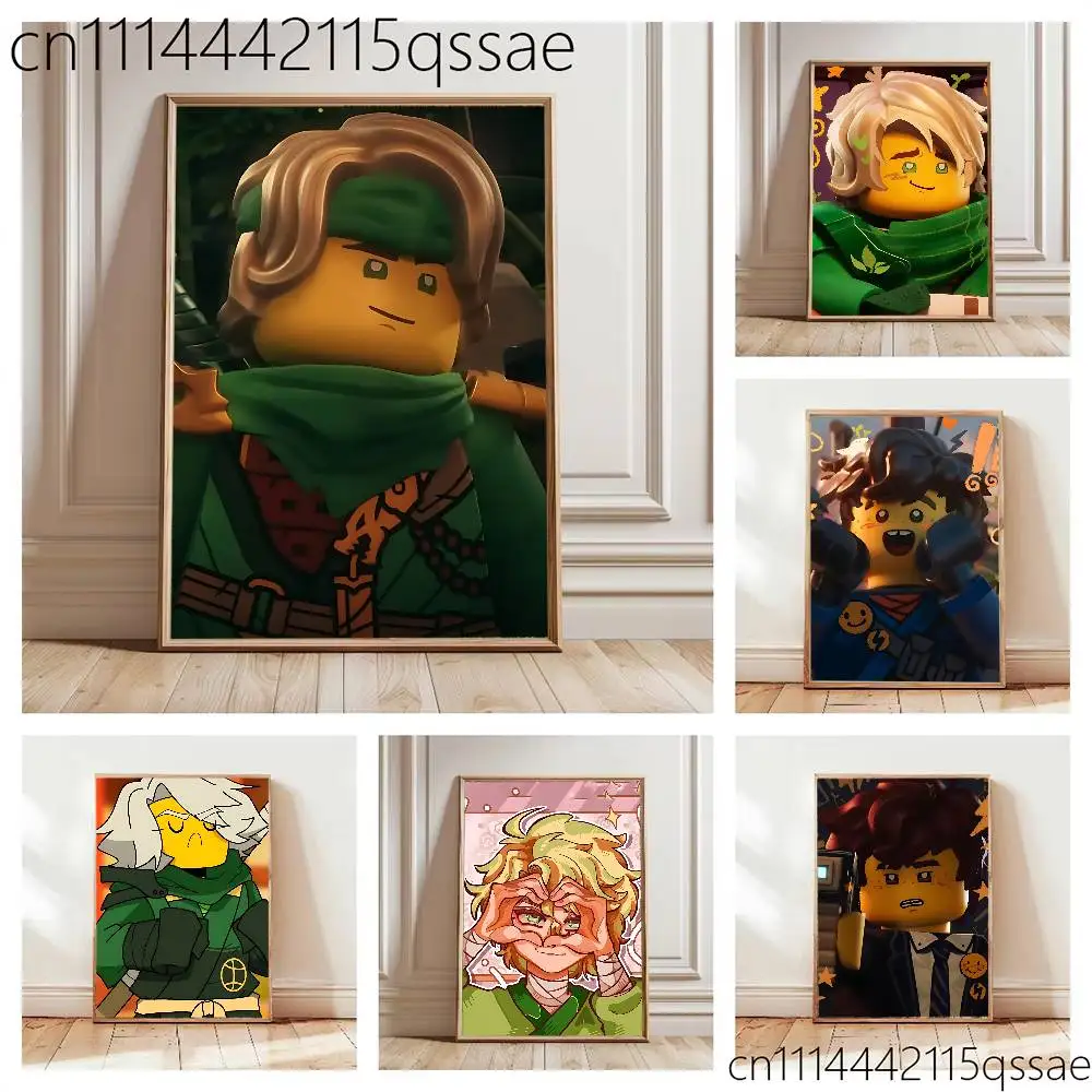 For Lloyd Garmadon Frameles Canvas Paint Decorative Art Printing Poster Image Home Living Room Bedroom Decoration Paint