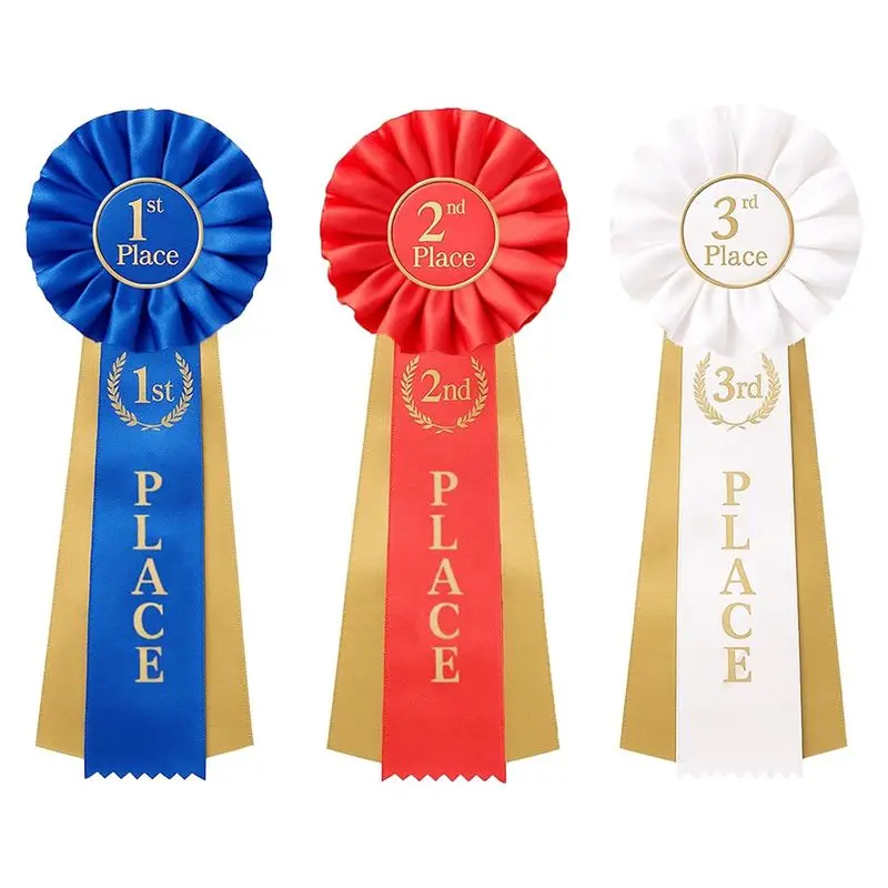 conjunto-de-fitas-de-premiacao-1º-2º-e-3º-lugar-3-pecas-de-rosetas-de-cetim-ecologicas-para-participantes-e-vencedores