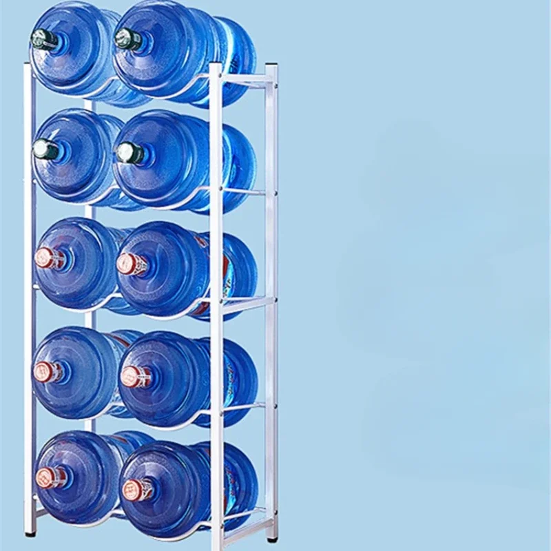 

Coarse rack new special double row four layer eight bucket assembly pure water bucket storage