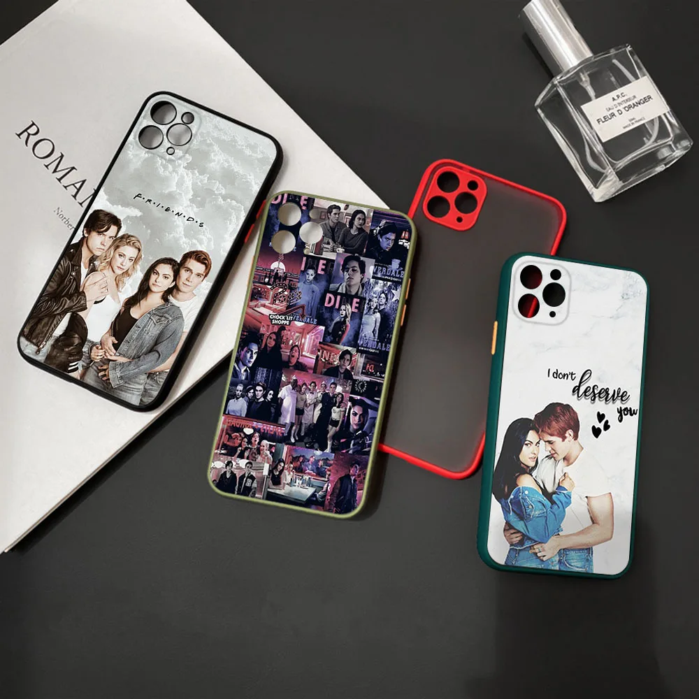 New Trend Riverdale Serpents Phone Case For iPhone 16 15 14 11 12 13 Pro Max Mini X XR XS 7 8 Plus SE 16P Translucent Back Cover