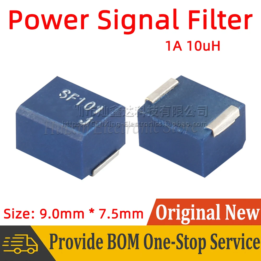 

10pcs SFM1010T SF101 SMD SMT Shield Power Inductor Inductance 10uH 1A Power Supply Signal Filter Differential Mode Choke Coils
