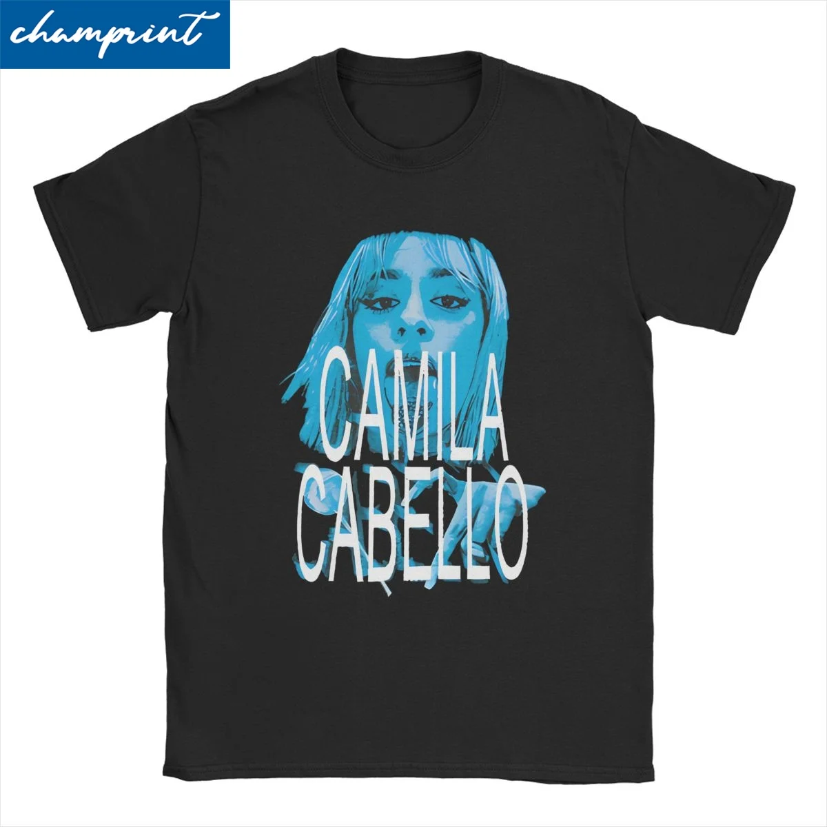 Men Women's Camila Cabello Rap T Shirt Album 100% Cotton Clothes Creative Short Sleeve Round Collar Tees Graphic Printed T-Shirt