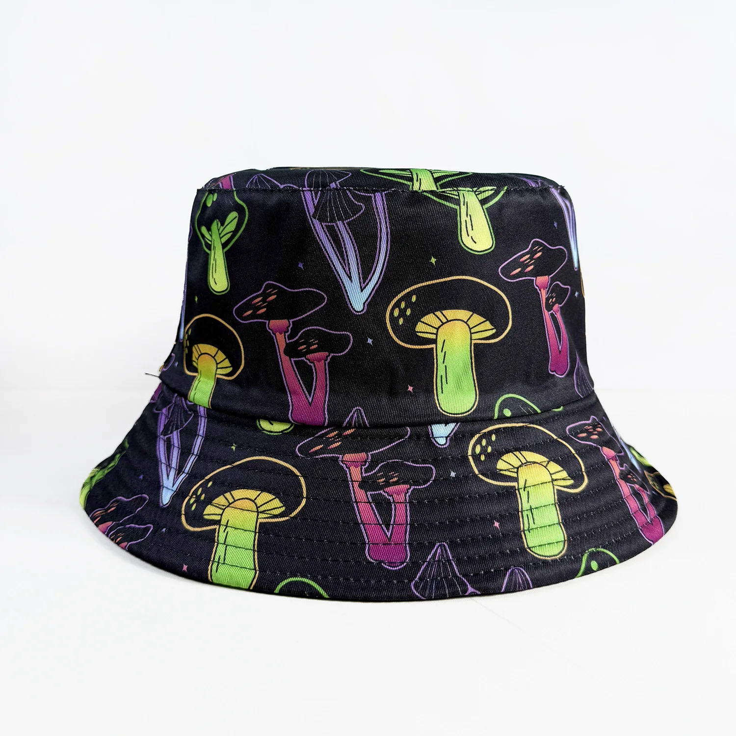 Cartoon Youthful Funny Novelty mushroom banana corn fisherman hat Outdoor Leisure Sunscreen Sun Hat Men Women bucket hats view 3