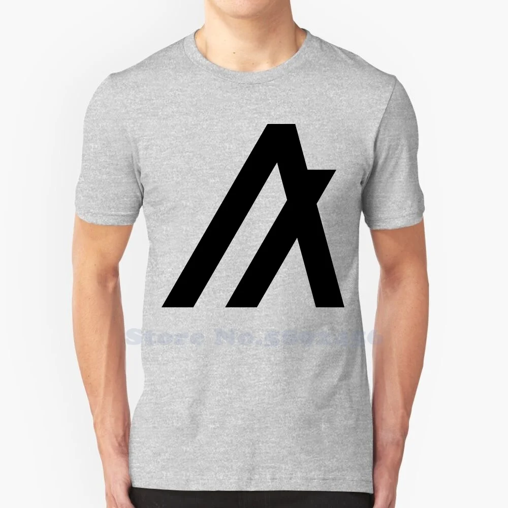 Algorand Casual Streetwear Print Logo T-shirt Graphic 100% Cotton Tee