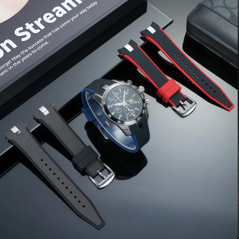 

Ремешок для часов серии Seiko Sporura, изогнутый силиконовый ремешок для часов SNAE93 SPC099, сменная цепочка для часов 21 мм, мужской браслет