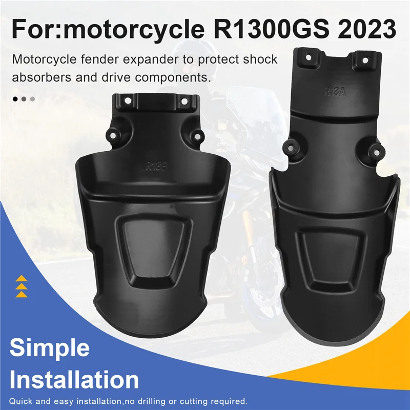 

Настоятельно рекомендуемые аксессуары для мотоциклов для BMW R1300GS R1300 R 1300 GS 2023 2024, удлинитель защиты от брызг, крыло заднего колеса Exte