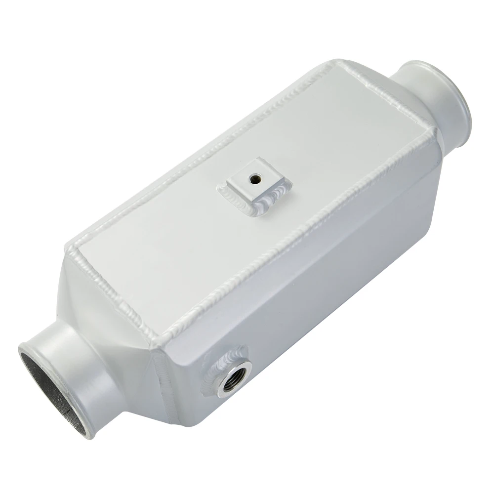 Bar & Plate Water to Air Intercoole Air In/Outlet: 2.5'' Water In/Outlet: 1/2''NPT Mounting: M8