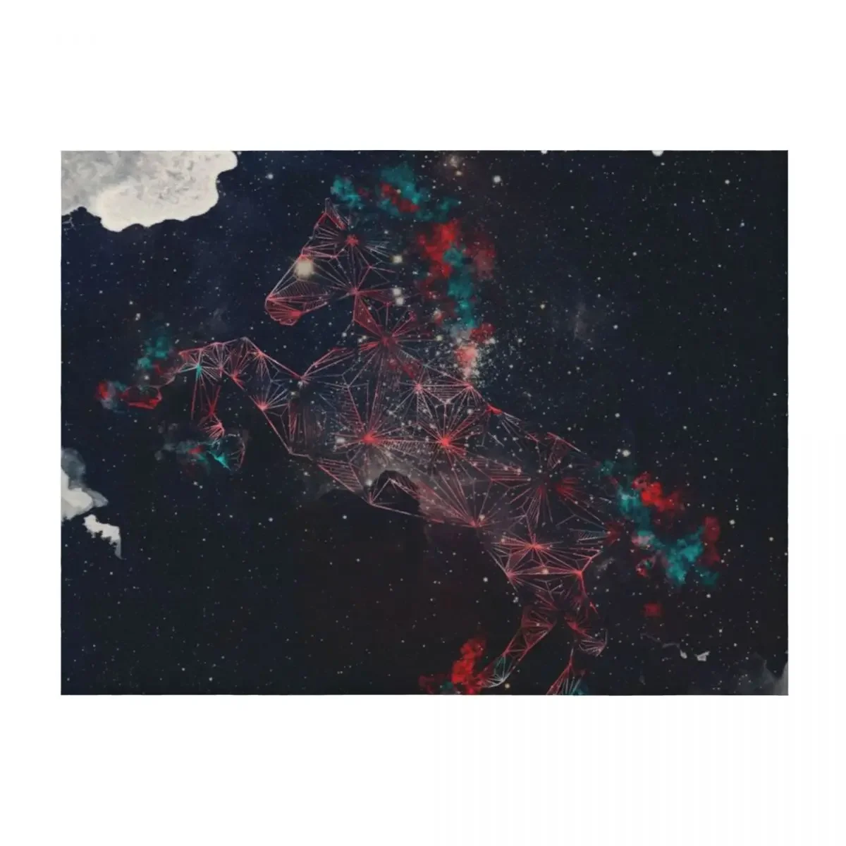 

Celestial Horse Throw Blanket halloween Sleeping Bag Blankets For Sofas Designers Blankets