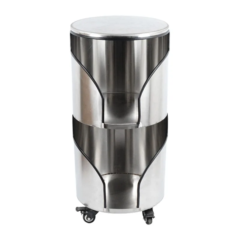 

BBQ stainless steel baking pan BBQ accessories tray BBQ Korean baking pan Mesh trolley