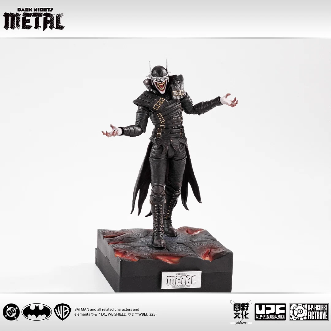 ฟิกเกอร์ใหม่ UPFIG U-P-Finegures (LPZZ) แบทแมนหัวเราะ ฟิกเกอร์ดาร์คไนท์:เมทัล แอคชั่นฟิกเกอร์ ขนาด 1/12 ของเล่นสะสม ของขวัญ
