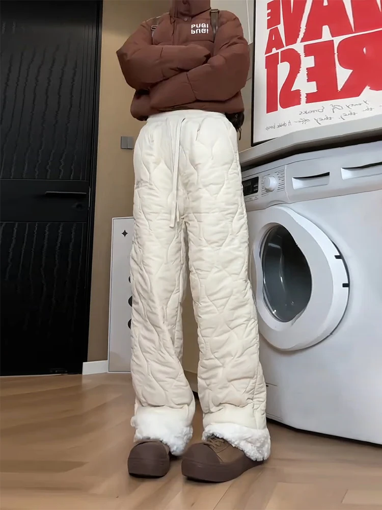 

Утепленные хлопковые брюки, мужские зимние брюки для отдыха и катания на лыжах, прямые брюки Harbin Sle, теплые и морозостойкие.
