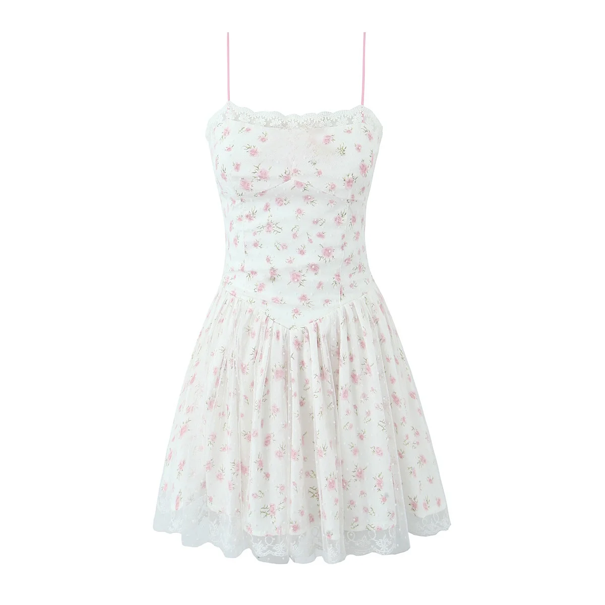 

Sexy Lace Embroidered Print Pened Princ Silhouette Dr High Waist Nude Color Gown Summer Season Print Full Lenth Sve ...