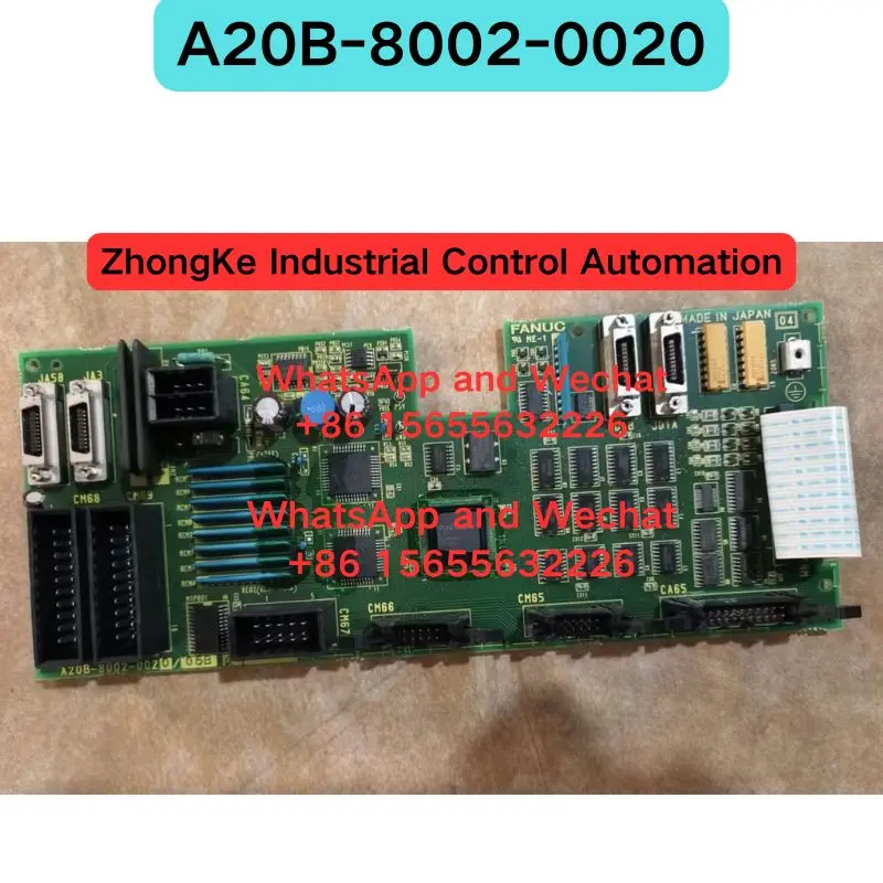 Used A20B-8002-0020 Keyboard control board Functional test OK Fast delivery