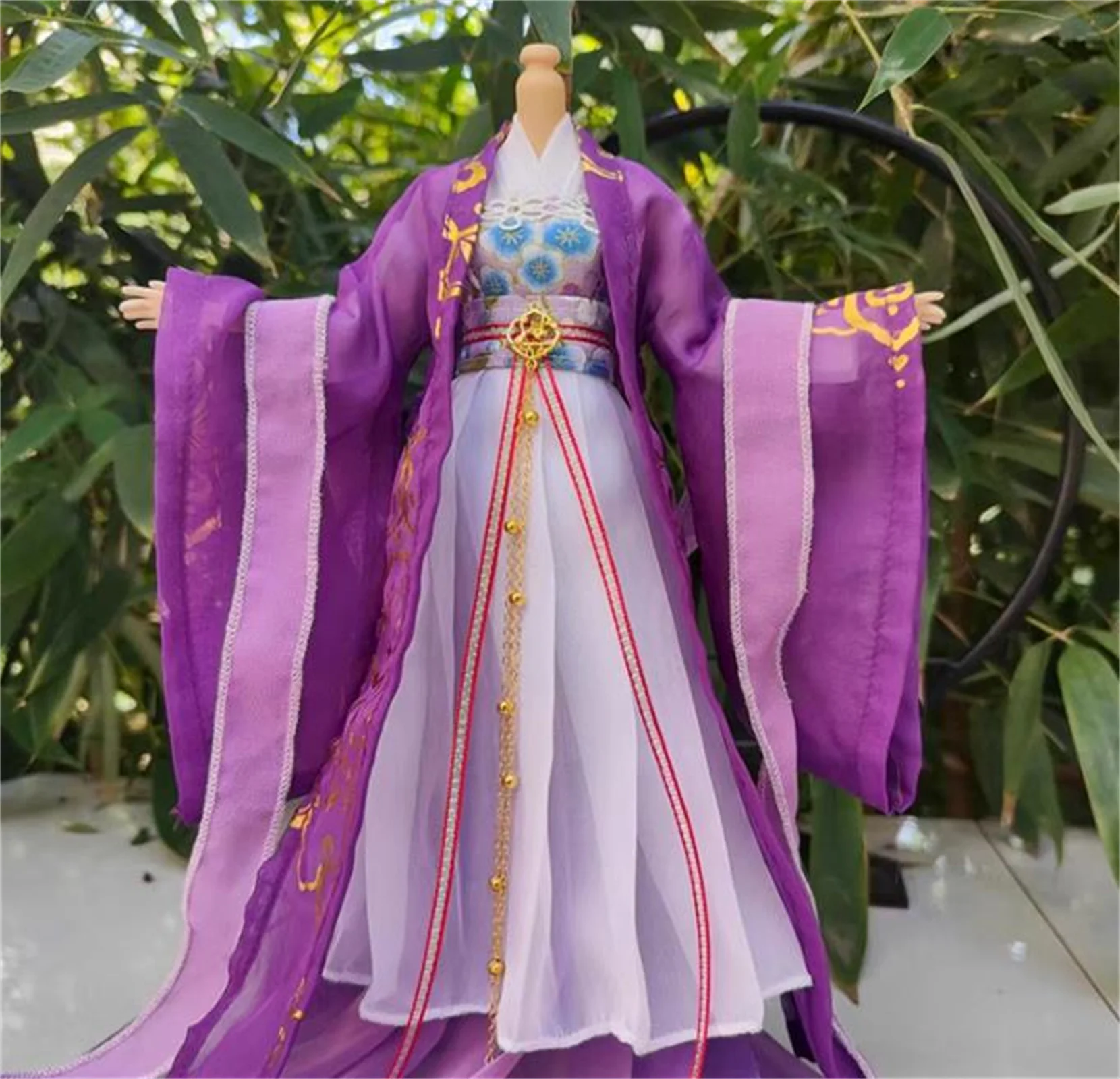 

Древний костюм, длинное платье, масштаб 1/6, женская одежда, платье, халат ханьфу, аниме-одежда для 12-дюймовой экшн-фигурки, игрушки для кукол