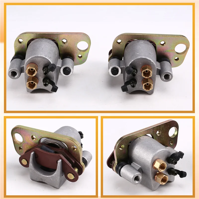 

1Pair Front Lower Brake Caliper Pump Assembly For Feishen FA-D300 H300 Linhai YP260 Motorcycles