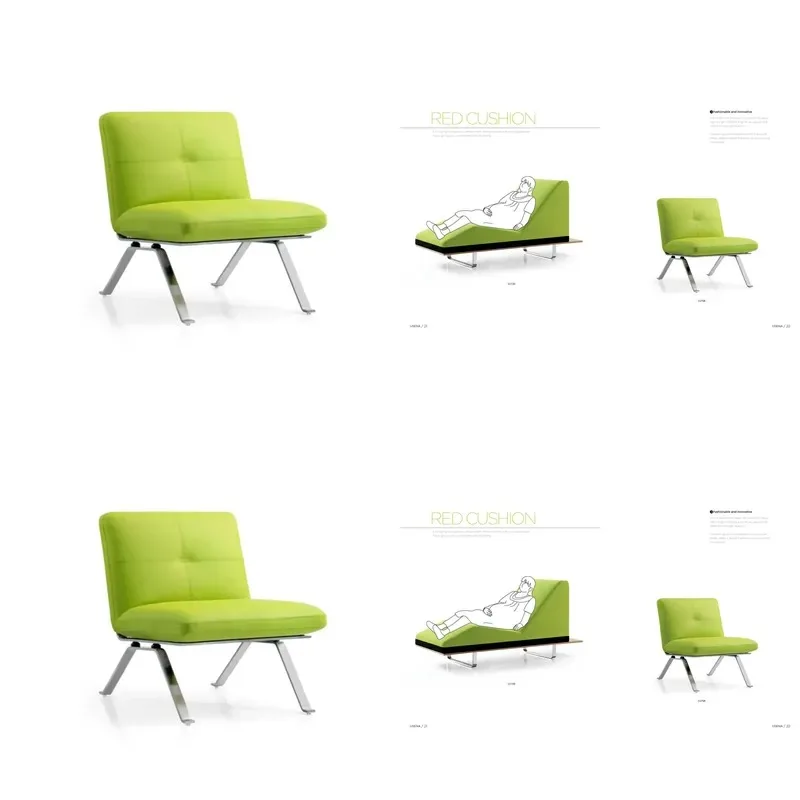 Luxury Leisure Single Seat Sofa Chair Comfortable Small Couch for Home Living Room