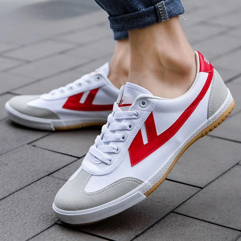 

Breathable Anti-Slip Canvas Sports oes Men's Low Top round Toe Running oes Comfortable Soft Bot Classic Retro Couple S...