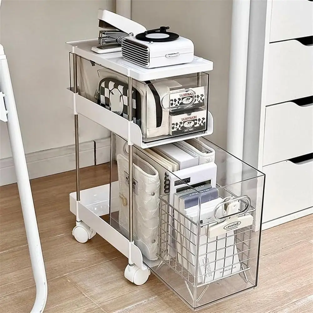 خزانة تخزين متنقلة تحت المكتب مع عجلات منسدلة لتنظيم بيانات مكتب المكتب