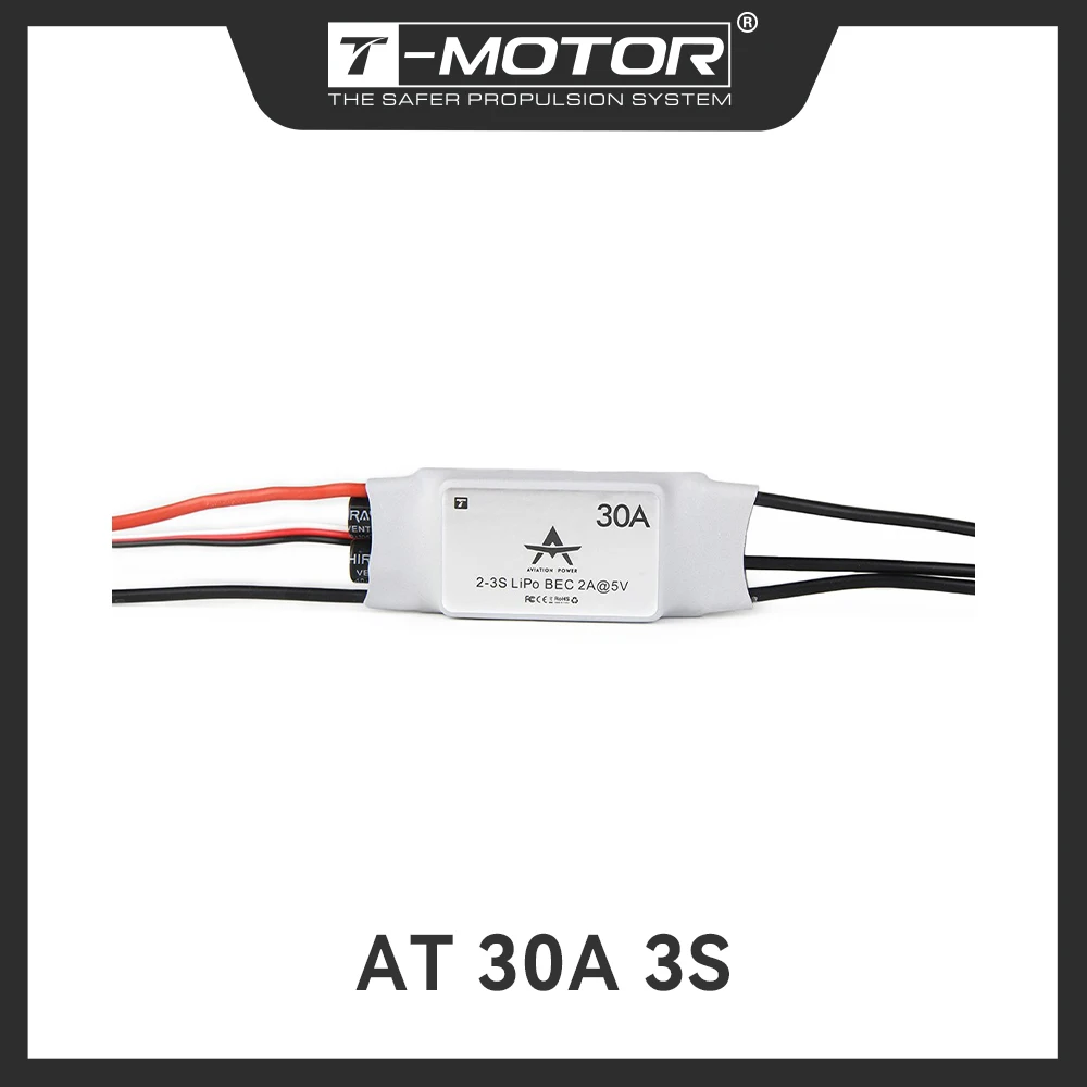 T-MOTOR AT20A AT30A AT40A AT55A AT75A AT Contrôleur de vitesse électronique ESC pour avion radiocommandé Avion