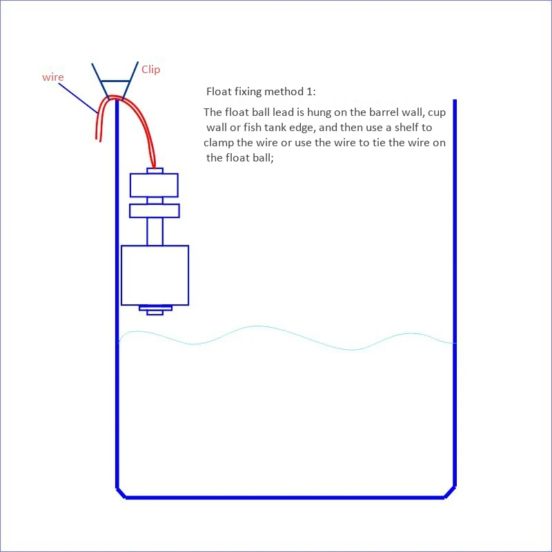 Water Level Alarm Water Leakage Detector Overflow Alarm Full Water Alarm 120 DB Security Alarm System