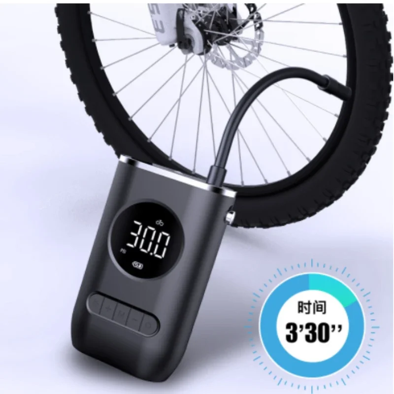 Portable automatic charging and stopping digital display wireless air pump Car ball bicycle motorcycle car air pump