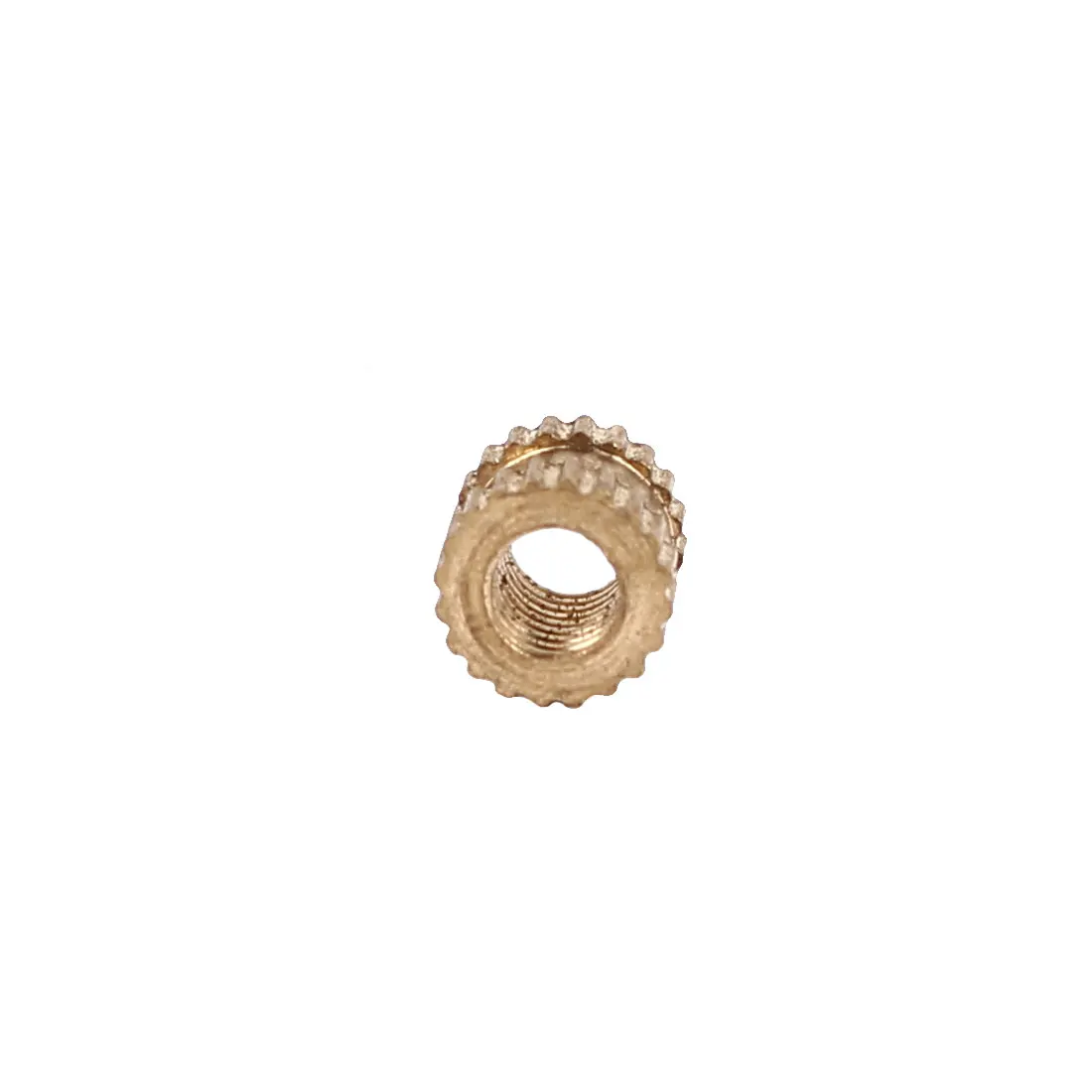 Uxcell Gekartelde Inzetmoeren-100 Stuks M3 X 0.5Mm Vrouwelijke Draad Messing Schroefdraad Invoegmoeren Voor 3D-printer