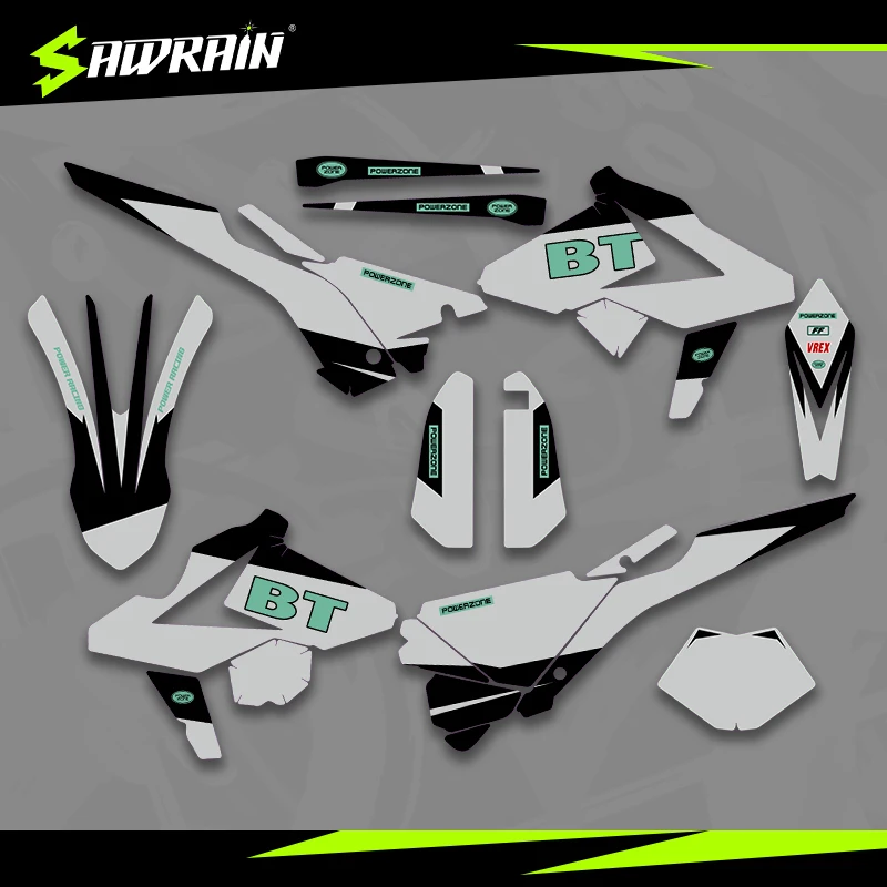 

Sawrain Motorcycle Graphics Backgrounds Decal Stickers Kits for BETA 18-19BETA RR 03