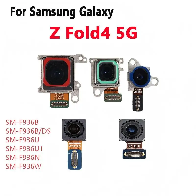 Front Facing Camera For Samsung Galaxy Z Fold4 SM-F936B F936U F936 Backside Back Camera Module Smartphone Repair Parts