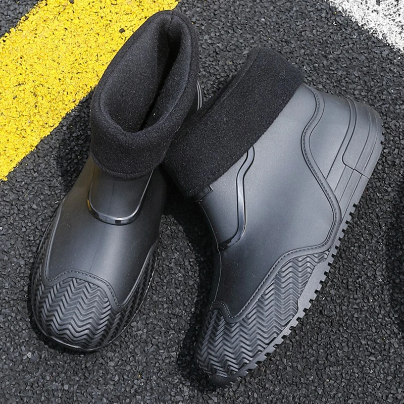 Nuevas botas cortas de lluvia  - Men'S Shoes Water Resistant reseña y precio