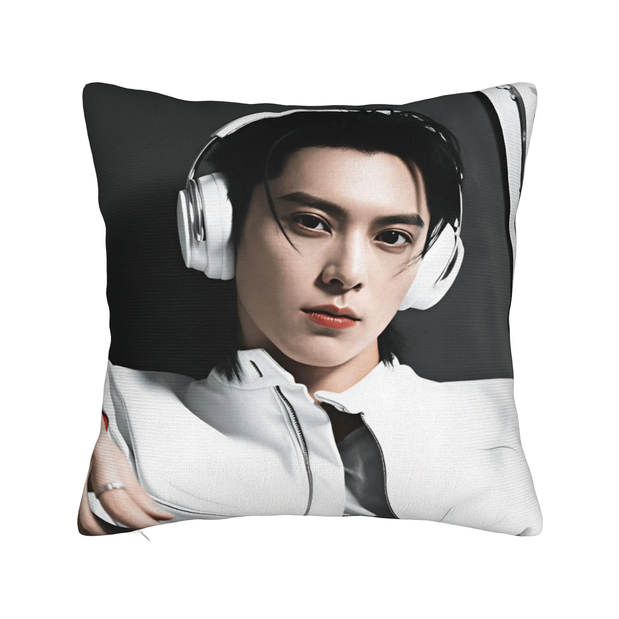 Wang Hedi Dylan Wang Actor Pillowcases  Funny Pillow Case For Chair Sofa Home Decor Comfy Pillow Cover