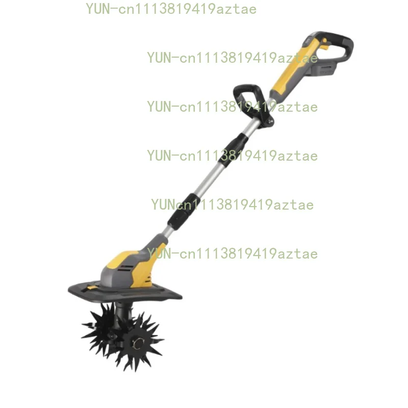 Handheld Micro Tiller Small Cordless Electric Micro Tiller Portable Farmland Garden Soil Loosener Multifunctional Rototiller
