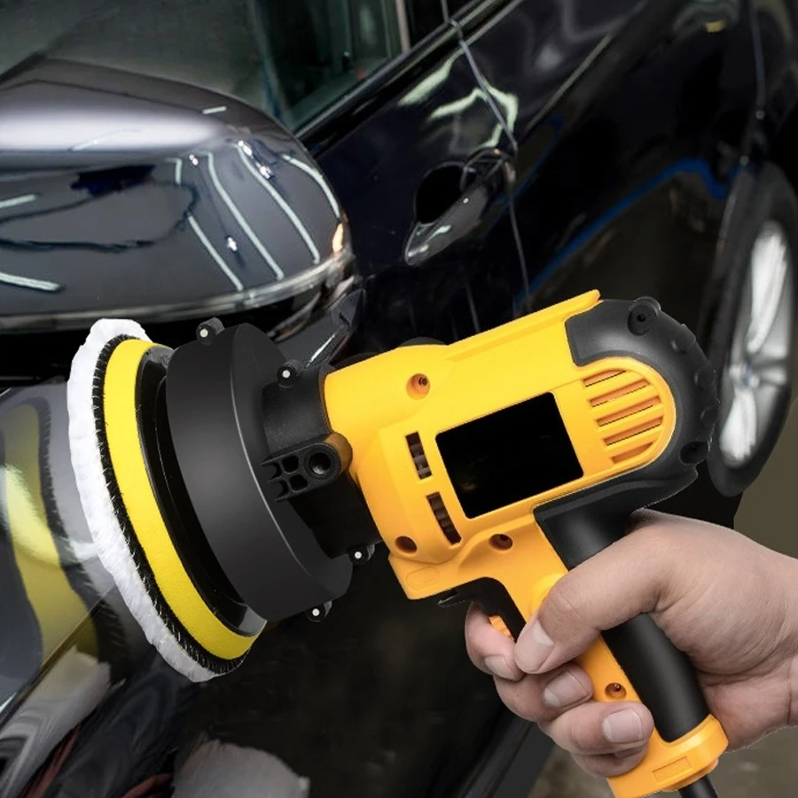 Handheld Electric Car Polishing Machine, Multi-Function Waxing Glaze Sealing Polisher